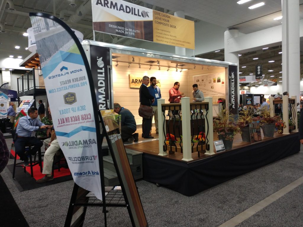 Armadillo Decking Booth